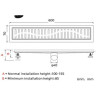 Душевой трап (комбинированный затвор) GAPPO G86007-39